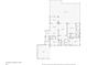 Layout of the house indicating bedroom, bathroom, kitchen, living room and garage placement at 17 Dominica Dr, Englewood, FL 34223