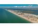Breathtaking aerial view of the community's beachfront location at 2255 N Beach Rd # 13, Englewood, FL 34223