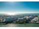 Fantastic aerial showcasing waterfront condos with docks, pools and stunning ocean views at 2255 N Beach Rd # 13, Englewood, FL 34223