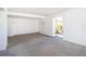 A peek into the garage; providing secure parking and extra storage at 2255 N Beach Rd # 13, Englewood, FL 34223