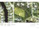 Layout map showing the property lines, road, lot, waterway, and property ownership at 4050 Rock Creek Dr, Port Charlotte, FL 33948