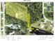Layout map showing the property lines, road, freeway, lot, and waterway location at 4050 Rock Creek Dr, Port Charlotte, FL 33948