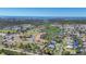 Aerial view of the community showing the buildings, landscaping and waterway at 6699 San Casa Dr # Q3, Englewood, FL 34224