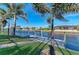 Dock on the canal, perfect for boating and enjoying the waterfront lifestyle at 8264 Antwerp Cir, Port Charlotte, FL 33981