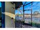Outdoor shower with views of the canal at 8264 Antwerp Cir, Port Charlotte, FL 33981