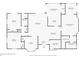 Layout of a one-story home with dimensions for each room at 9341 Oceanspray Blvd, Englewood, FL 34224