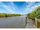 Private boat dock and waterfront view at 9460 Migue Cir, Port Charlotte, FL 33981