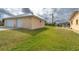 Exterior view of the house with a spacious backyard at 10075 Bentley Ave, Englewood, FL 34224