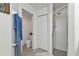 Bright bathroom featuring a walk-in shower and separate water closet, complemented by neutral tile and fixtures at 13313 Gasparilla Rd # 404, Placida, FL 33946