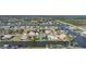 Waterfront homes with boat docks offer direct access to the open water and stunning community canal views at 15652 Ruston Cir, Port Charlotte, FL 33981