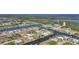 Waterfront community showcasing canal-front homes with private docks, offering scenic views and easy access to waterways at 15652 Ruston Cir, Port Charlotte, FL 33981