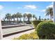 Bocce court surrounded by lush greenery and seating areas, providing a relaxing outdoor experience at 19241 Serafina St, Venice, FL 34293