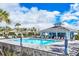 Beautiful community pool on a sunny day, great place to meet your neighbors at 2088 Bonito Way, Port Charlotte, FL 33953