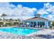 Beautiful community pool on a sunny day, great place to meet your neighbors at 2088 Bonito Way, Port Charlotte, FL 33953