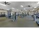 Large gym equipped with modern fitness machines and ample space for workouts at 23781 Waverly Cir, Venice, FL 34293