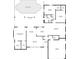 Detailed floor plan showcasing the layout of the house including the primary bedroom, living room, and kitchen at 274 Rotonda Cir, Rotonda West, FL 33947