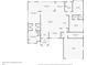 Detailed floorplan showcasing the layout with primary bedroom, living room, kitchen, and more at 127 White Marsh Ln, Rotonda West, FL 33947