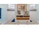 Spa-like bathroom featuring double shower and a vanity with storage, exuding comfort at 16137 Alcira Cir, Punta Gorda, FL 33955