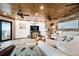 Comfortable living room with elegant coastal design and stylish furnishings, creating a cozy beachfront retreat at 2820 N Beach Rd # 101, Englewood, FL 34223