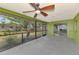 Spacious screened patio perfect for outdoor entertaining at 35 Michigan Ave, Englewood, FL 34223