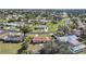 Expansive aerial view showcases this home's desirable location within a vibrant neighborhood at 5881 Talbrook Rd, North Port, FL 34287