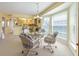 Open dining space adjacent to the kitchen with seating for four, perfect for everyday meals at 7237 Rum Bay Dr # 5022, Placida, FL 33946