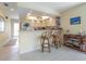 Open kitchen bar with seating, offering a great spot for casual dining and conversation at 7237 Rum Bay Dr # 5022, Placida, FL 33946