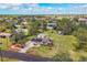 Stunning aerial view of the property showcasing spacious lot and surrounding neighborhood at 840 E 7Th St, Englewood, FL 34223