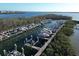 Scenic boat docks with multiple slips offering convenient water access and stunning views at 9203 Griggs Rd # 204, Englewood, FL 34224