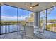 Cozy balcony with views, perfect for entertaining at 9203 Griggs Rd # A204, Englewood, FL 34224