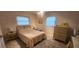 Bedroom featuring carpet, a full sized bed, and wood dresser furniture at 171 Caddy Rd, Rotonda West, FL 33947