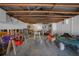 Large open garage/storage space, work area with convenient tool and equipment organization at 2727 N Beach Rd # 113, Englewood, FL 34223