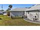 A fenced area adds privacy to the well-kept backyard at 4 Sportsman Ln, Rotonda West, FL 33947