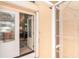 Inviting front entrance with a glass paned entry door showcasing the interior at 6 Windward Ct, Placida, FL 33946