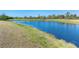 Scenic pond view adding natural beauty to this real estate property at 6 Windward Ct, Placida, FL 33946