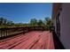 Wooden deck perfect for outdoor relaxation at 6368 Pennell St, Englewood, FL 34224