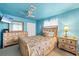 Charming bedroom with coastal decor and neutral accents at 9260 Saint Catherine Ave, Englewood, FL 34224