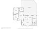 Layout of the home shows bedrooms, bathrooms, kitchen, living areas, and a screened patio at 9260 Saint Catherine Ave, Englewood, FL 34224
