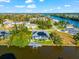 Beautiful waterfront home with a pool, solar panels, boat dock, and canal access at 10491 Sarasota Rd, Port Charlotte, FL 33981