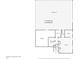 First floor plan of 1052 Newton St, Englewood, FL featuring garage, laundry, entry, and flex space at 1052 Newton St, Englewood, FL 34224