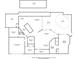 Detailed floor plan showing layout of rooms including kitchen, bedrooms, living areas and outdoor areas at 12432 Nova Ave, Port Charlotte, FL 33981