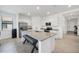 Modern kitchen featuring granite countertops, stainless steel appliances, and ample cabinet space at 1758 Saddlewood Cir, Port Charlotte, FL 33953