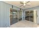 Spacious balcony with tile floor offers a view of neighboring units at 200 Rotonda W Blvd # A2, Rotonda West, FL 33947