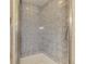 This tiled shower stall is equipped with a shower head and is ideal for a quick bath at 200 Rotonda W Blvd # A2, Rotonda West, FL 33947