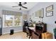Office space features lots of natural light and functional layout at 284 Talquin Ct, Englewood, FL 34223