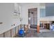 Bathroom showcasing exposed plumbing, studs, and a small shower area at 400 Anchor Row, Placida, FL 33946
