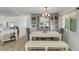 Cozy dining area featuring a rustic table setting, creating an inviting atmosphere for meals at 5619 Bayshore Rd # 240, Palmetto, FL 34221