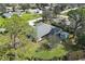 Spacious backyard with screened lanai, and room for outdoor entertaining at 587 Viridian St, Englewood, FL 34223
