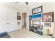 Sunlight filters into this sitting room, which has a nearby closet and an open doorway at 8144 Antwerp Cir, Port Charlotte, FL 33981