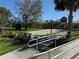 Enjoyable shuffleboard court nestled within a lush green community space at 107 Jose Gaspar Dr, Englewood, FL 34223